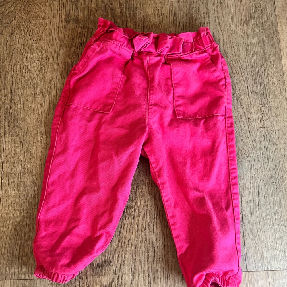Bright Pink Baby Pants